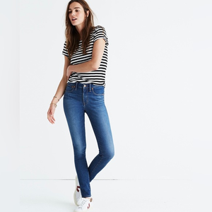 Madewell 9” Mid-Rise Skinny Jeans in Patty‎ Wash, Size 28